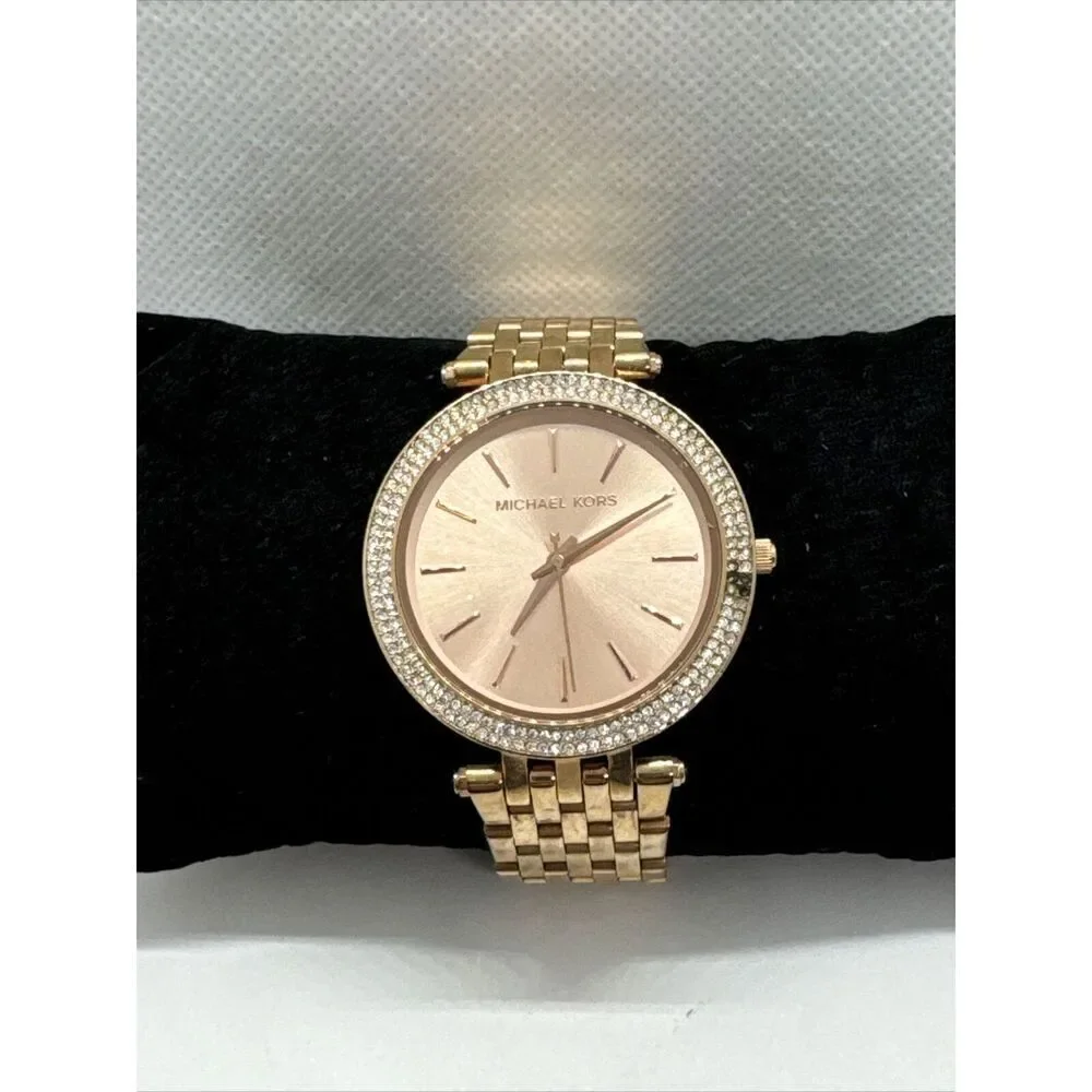 Michael Kors Darci MK3192 Women Rose Gold Analog Dial Quartz Wrist Watch JNA428